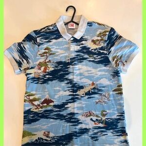 Live Scenic Graphic Polo Shirt